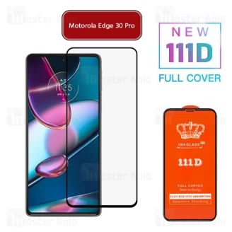 گلس تمام صفحه تمام چسب موتورولا Motorola Edge 30 Pro 111D Glass
