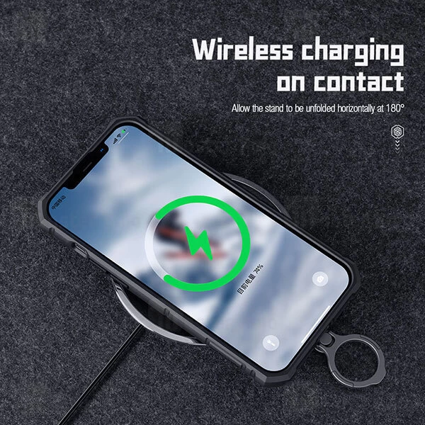 گارد محافظ ضد ضربه Apple iPhone 13 Pro Max Nillkin CamShield Armor Pro Case دارای محافظ دوربین