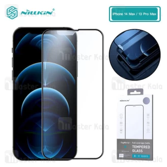 گلس مات تمام صفحه تمام چسب نیلکین Apple iPhone 14 Plus / 13 Pro Max Nillkin Fog Mirror Matte Glass