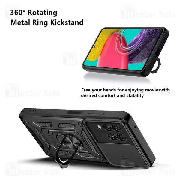 گارد محافظ ضد ضربه انگشتی Samsung M33 SHUNIJA Case دارای محافظ دوربین