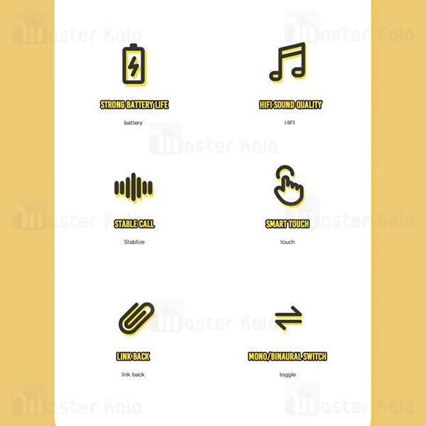 هندزفری بلوتوث دوگوش ایکس او XO G6