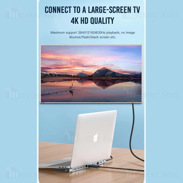 استند و هاب 12 پورت ایکس او XO HUB010