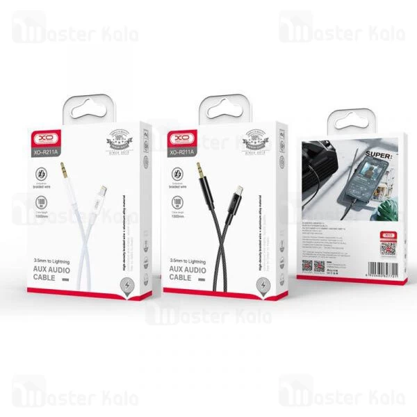 کابل لایتنینگ به AUX ایکس او XO R211A طول 1 متر