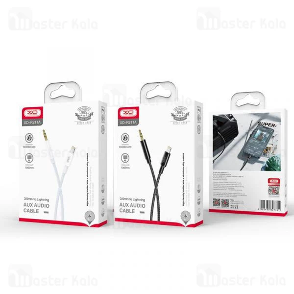 کابل Type C به AUX ایکس او XO R211B  طول 1 متر