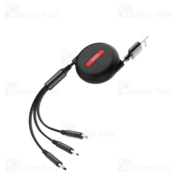 کابل سه سر ایکس او XO-NB142 توان 2.4 آمپر