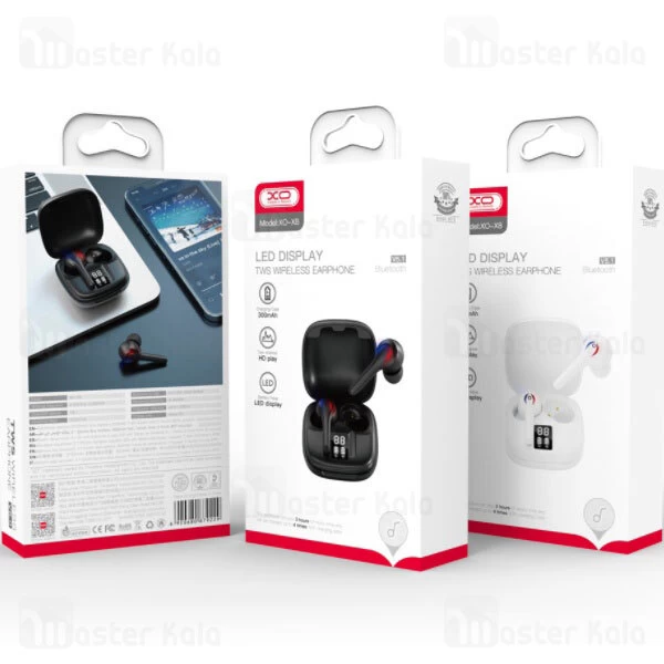 هندزفری بلوتوث دوگوش ایکس او XO X8