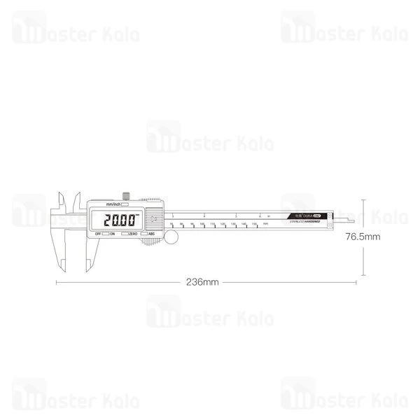 کولیس دیجیتالی شیائومی Xiaomi ATuMan CA2