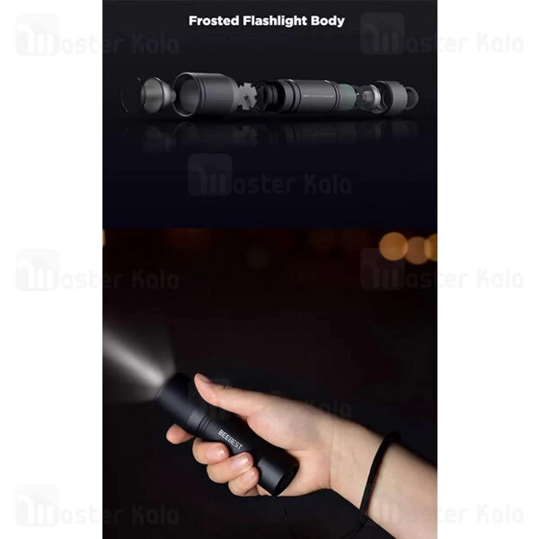 چراغ قوه شیائومی Xiaomi Beebest F1 ضد آب برد 130 متر