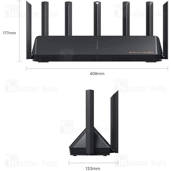 روتر دوبانده 7 آنتن شیائومی Xiaomi Mi Router AX6000 WiFi 6 5GHz / 2.4GHz