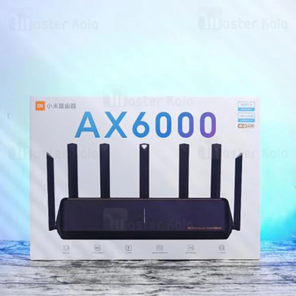 روتر دوبانده 7 آنتن شیائومی Xiaomi Mi Router AX6000 WiFi 6 5GHz / 2.4GHz