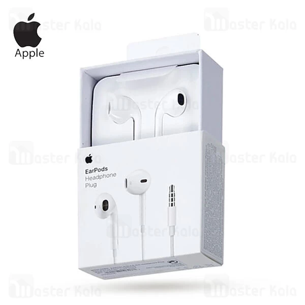 هندزفری اوریجینال ایرپاد اپل با جک 3.5 میلی متری Apple MNHF2ZE/A