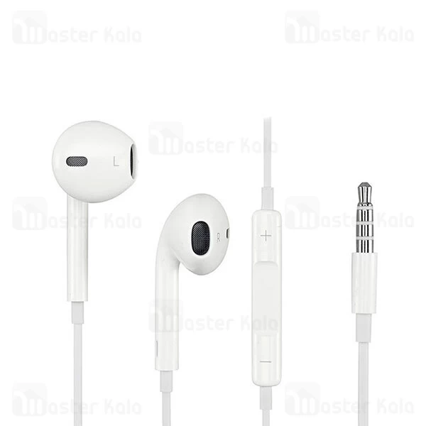 هندزفری اوریجینال ایرپاد اپل با جک 3.5 میلی متری Apple MNHF2ZE/A