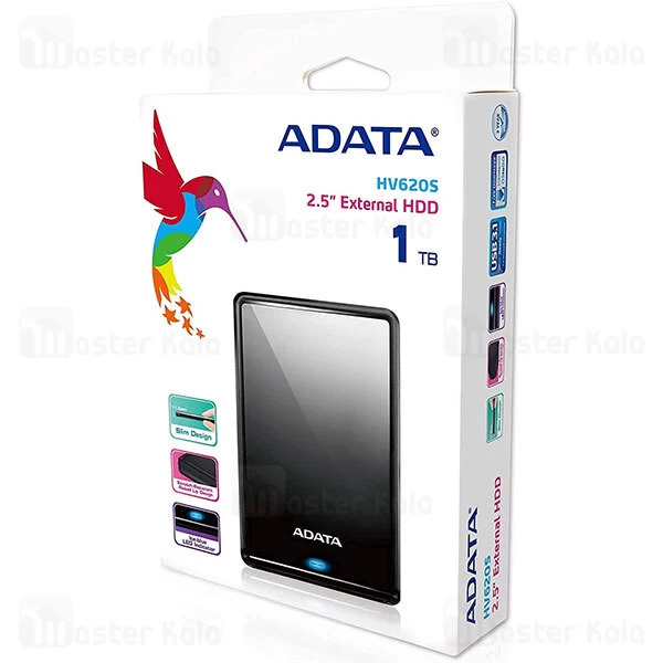 هارد اکسترنال ای دیتا ADATA HV620S ظرفیت 1 ترابایت