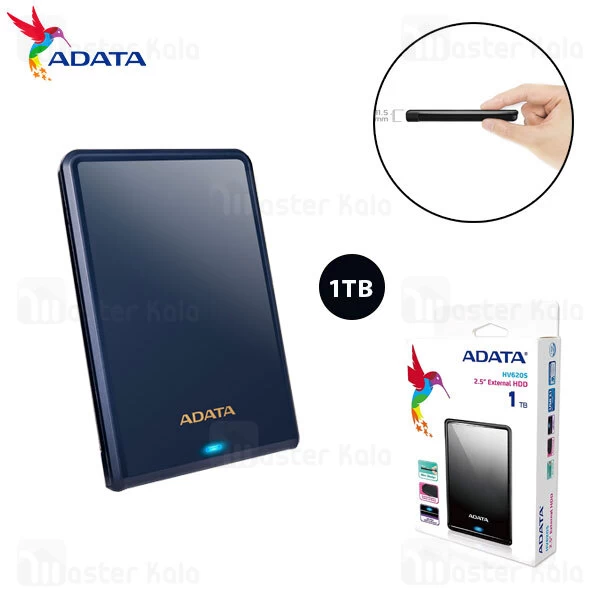 هارد اکسترنال ای دیتا ADATA HV620S ظرفیت 1 ترابایت