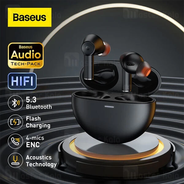 هندزفری بلوتوث دوگوش بیسوس Baseus Bowie EX NGTW170001