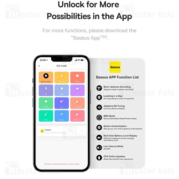 هندزفری بلوتوث دوگوش بیسوس Baseus Bowie EX NGTW170001