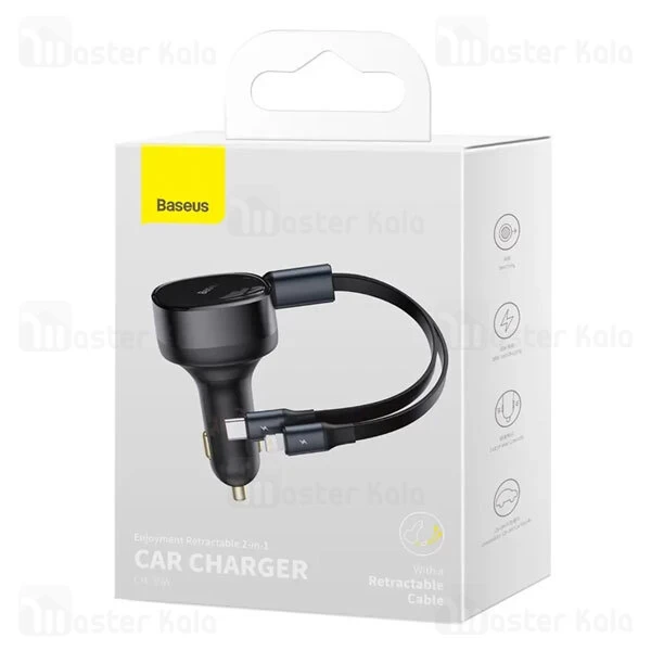 شارژر فندکی فست شارژ بیسوس Baseus CGTX000001 توان 30 وات