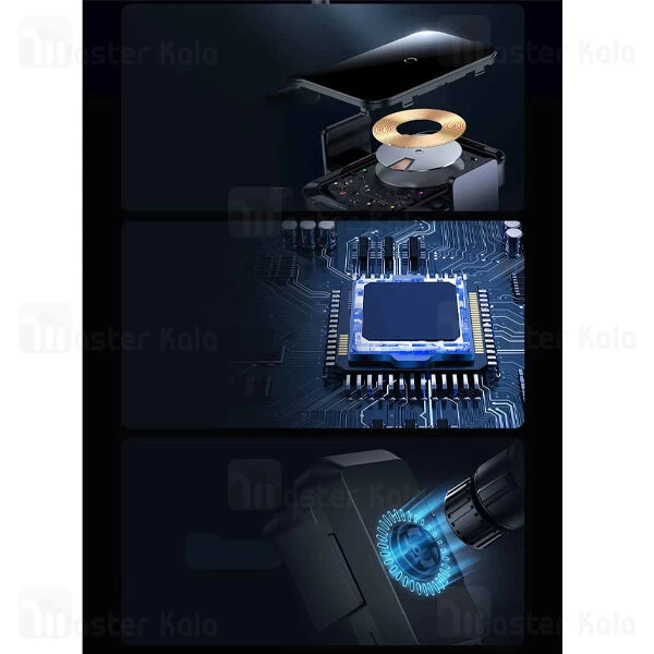 هولدر و شاژر وایرلس دریچه کولری بیسوس Baseus Halo SUDD000001