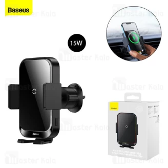 هولدر و شارژر وایرلس دریچه کولری بیسوس Baseus Halo SUDD000001