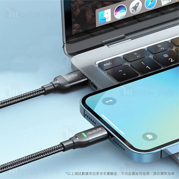 کابل لایتنینگ مک دودو Mcdodo CA-2700 طول 1.2 متر شدت جریان 3 آمپر