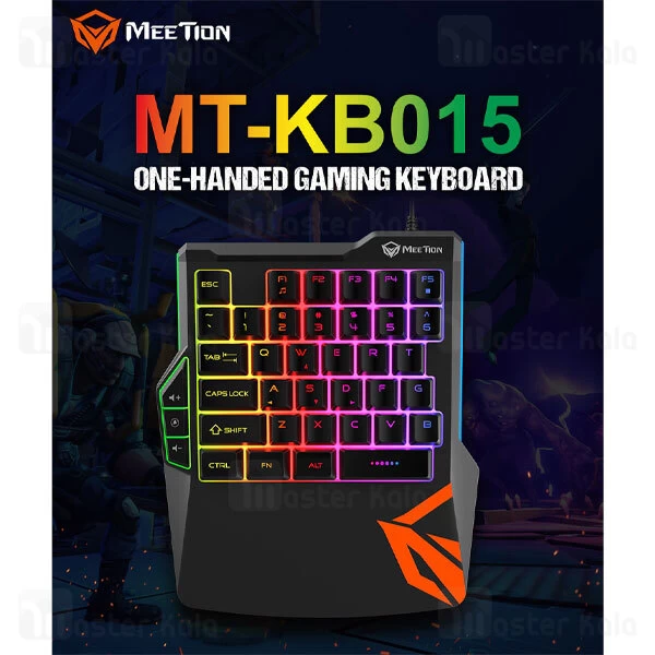 کیبورد سیمی گیمینگ میشن Meetion MT-KB015