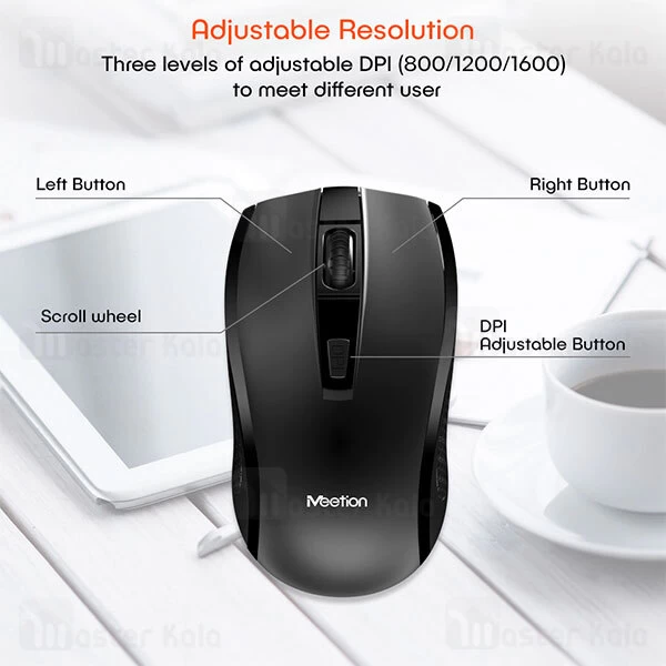 موس و کیبورد وایرلس میشن Meetion MT-C4120 Little