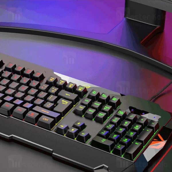 پک گیمینگ میشن Meetion MT-C505 موس ، کیبورد ، هدست و موس پد