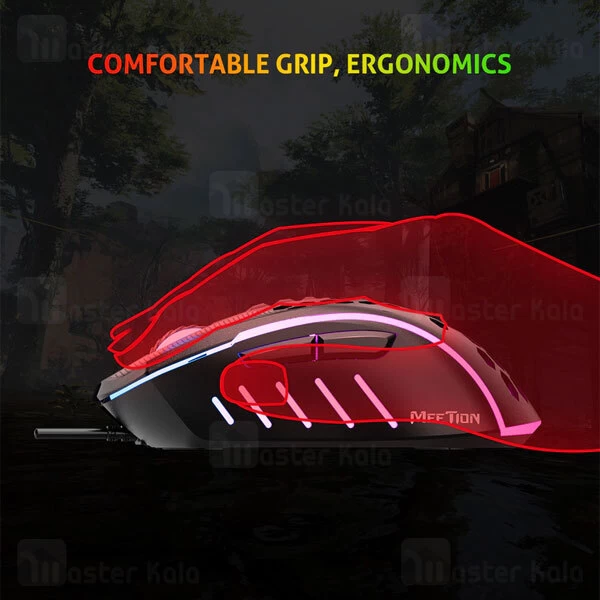 موس سیمی گیمینگ میشن Meetion MT-GM015