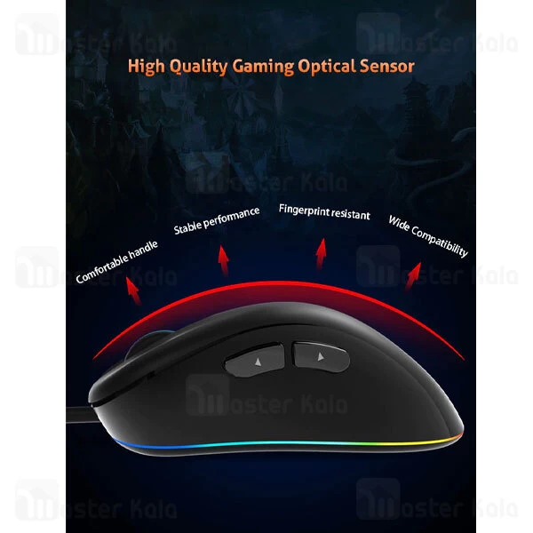 موس سیمی گیمینگ میشن Meetion MT-GM19