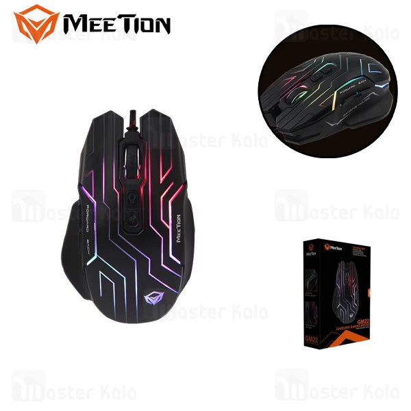 موس سیمی گیمینگ میشن Meetion MT-GM22