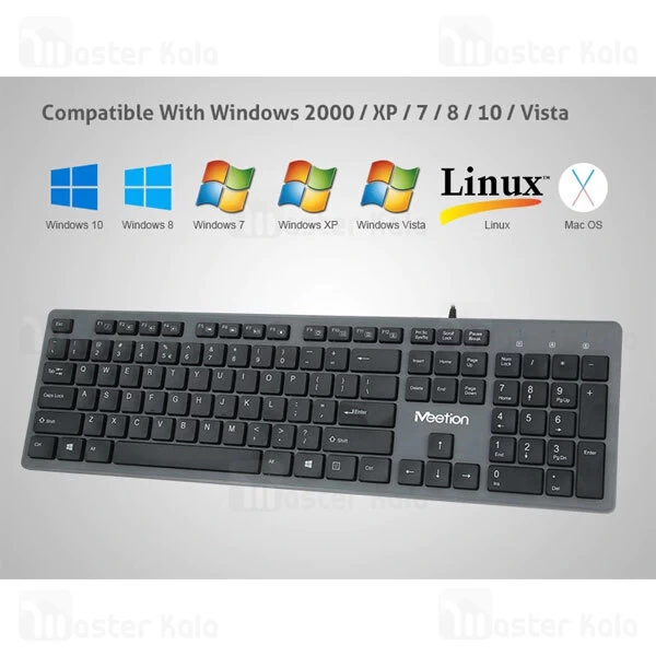 کیبورد سیمی میشن Meetion MT-K841