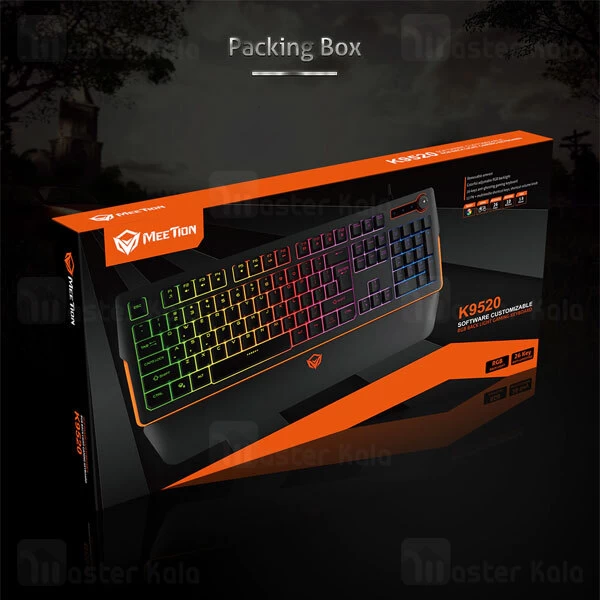 کیبورد سیمی گیمینگ میشن Meetion MT-K9520