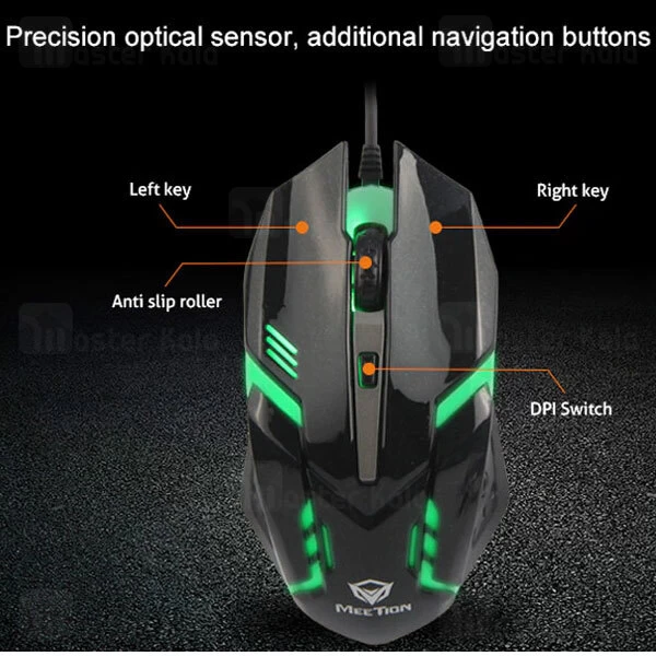 موس سیمی گیمینگ میشن Meetion MT-M371