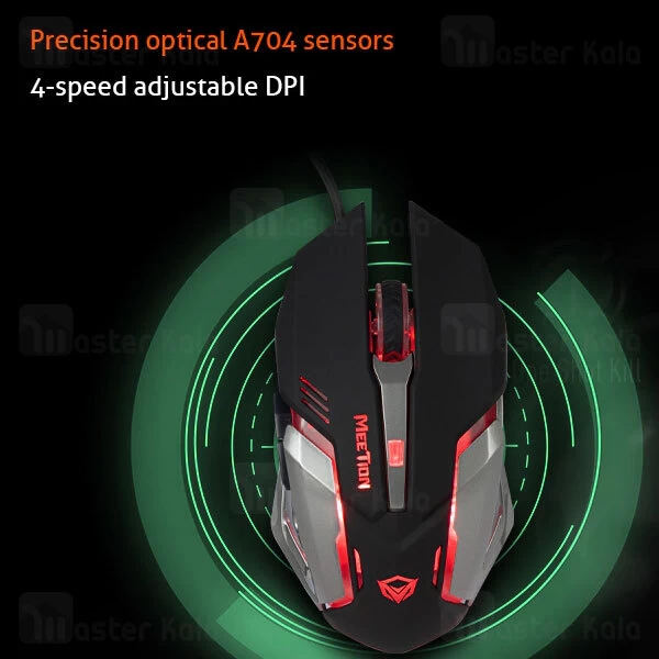 موس سیمی گیمینگ میشن Meetion MT-M915