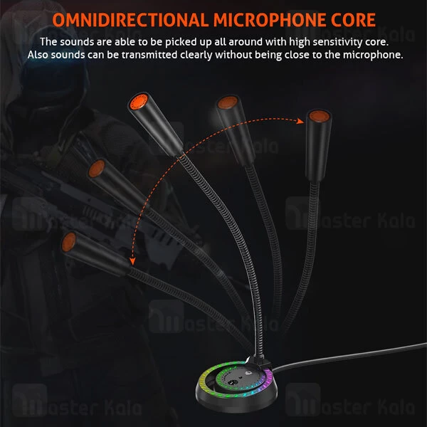 میکروفون رومیزی سیمی میشن Meetion MT-MC14