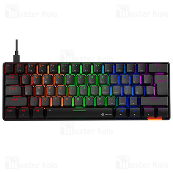 کیبورد سیمی گیمینگ میشن Meetion MT-MK005