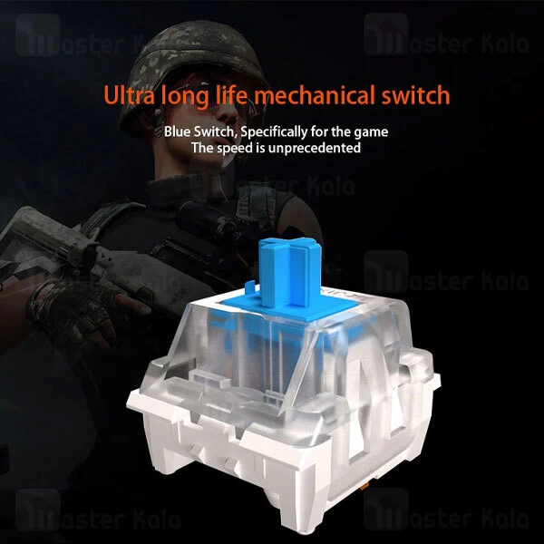 کیبورد سیمی گیمینگ میشن Meetion MT-MK007