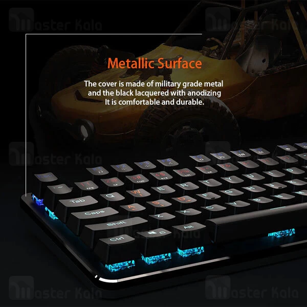 کیبورد سیمی گیمینگ میشن Meetion MT-MK007