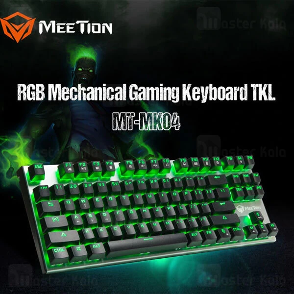 کیبورد سیمی گیمینگ میشن Meetion MT-MK04
