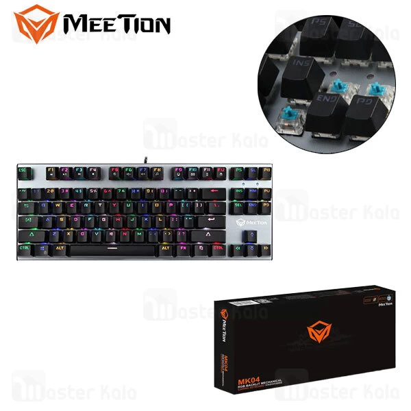 کیبورد سیمی گیمینگ میشن Meetion MT-MK04