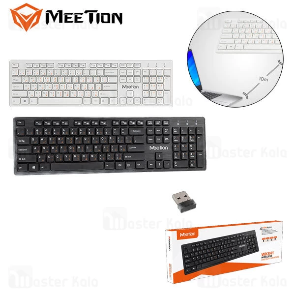 کیبورد وایرلس میشن Meetion MT-WK841