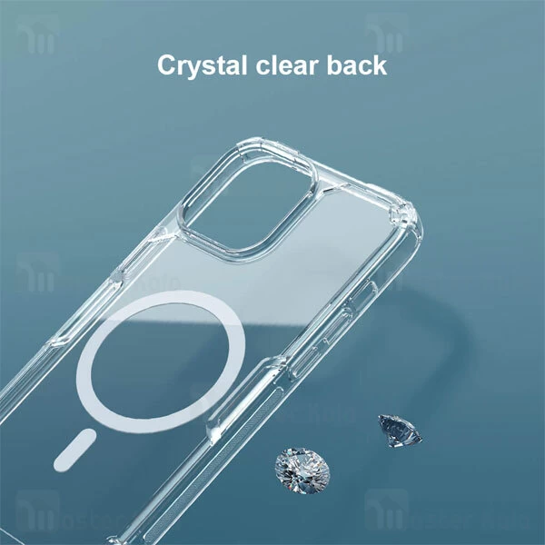 قاب محافظ مگنتی نیلکین آیفون Apple iPhone 14 Nillkin Nature TPU Pro Magnetic Case
