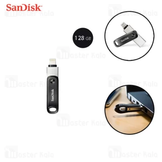 فلش مموری 128 گیگابایت لایتنینگ سن دیسک Sandisk iXPAND GO SDIX60N USB 3.0