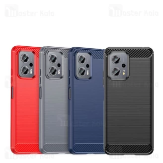 قاب فیبر کربنی شیائومی Xiaomi Poco X4 GT / Redmi Note 11T Pro Rugged Armor Fiber Carbon