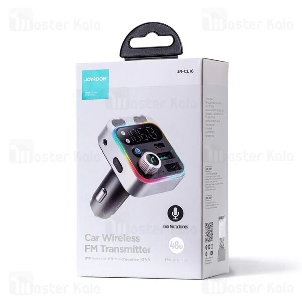 شارژر فندکی و پخش کننده بلوتوث جویروم Joyroom JR-CL16 توان 48 وات