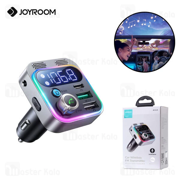 شارژر فندکی و پخش کننده بلوتوث جویروم Joyroom JR-CL16 توان 48 وات