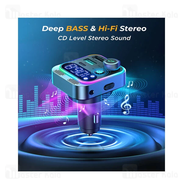 شارژر فندکی و پخش کننده بلوتوث جویروم Joyroom JR-CL16 توان 48 وات