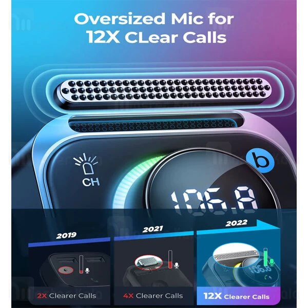 شارژر فندکی و پخش کننده بلوتوث جویروم Joyroom JR-CL18 توان 30 وات