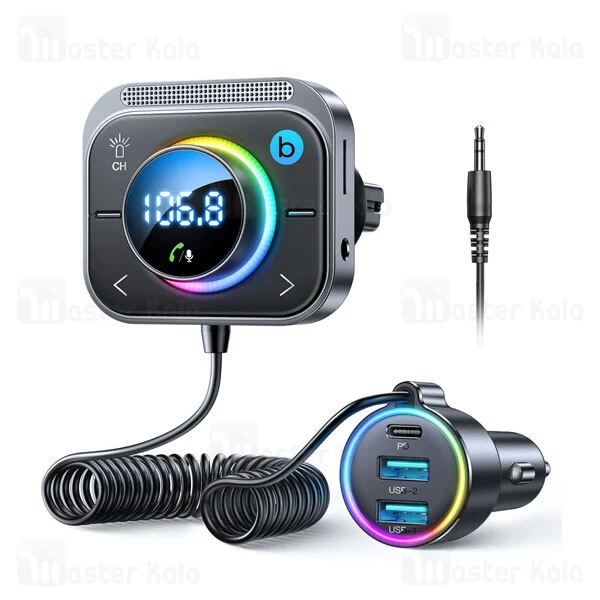 شارژر فندکی و پخش کننده بلوتوث جویروم Joyroom JR-CL18 توان 30 وات