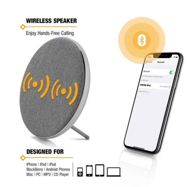 اسپیکر بلوتوث رومیزی جانتر Jonter M16 Bluetooth Speaker رم خور